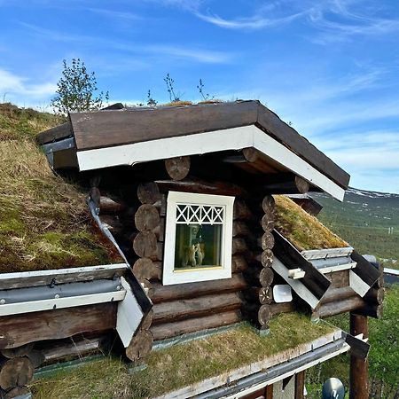 Unique Arctic Timber Cabin Skaidi Exterior foto